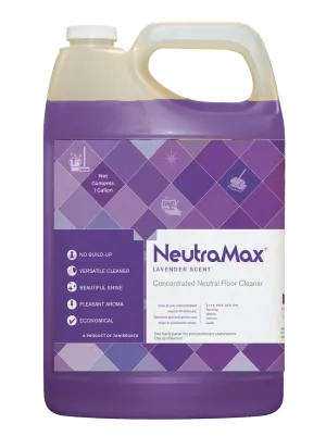 Neutramax Lavender Scented Concentrated Neutral Floor Cleaner, 1 Gallon