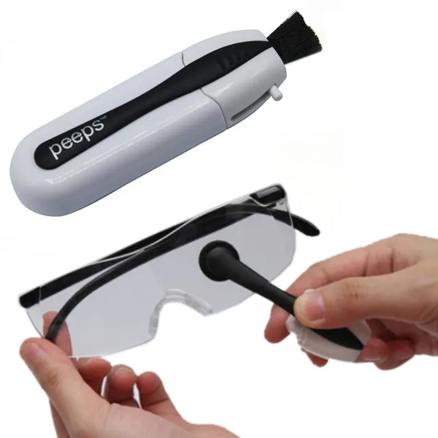 Peeps Glasses Cleaner Eyeglass Clean Brush Maintenance Vision Care Professional Clean Glasses Tools