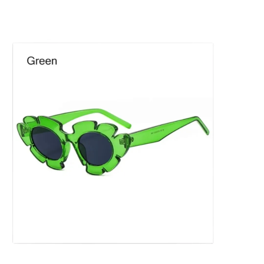 Petal Sunglasses- Green