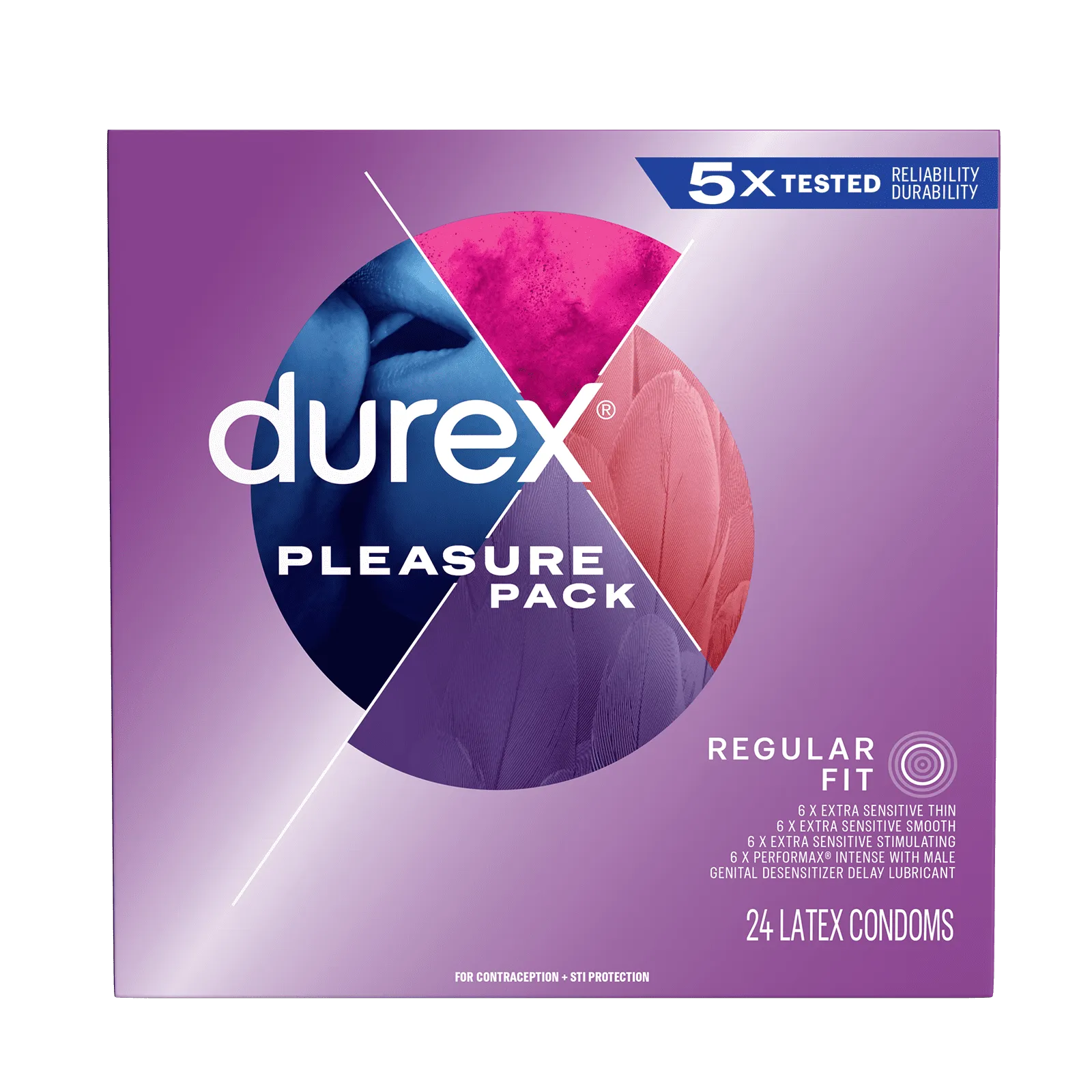 Pleasure Pack Regular Fit Condoms