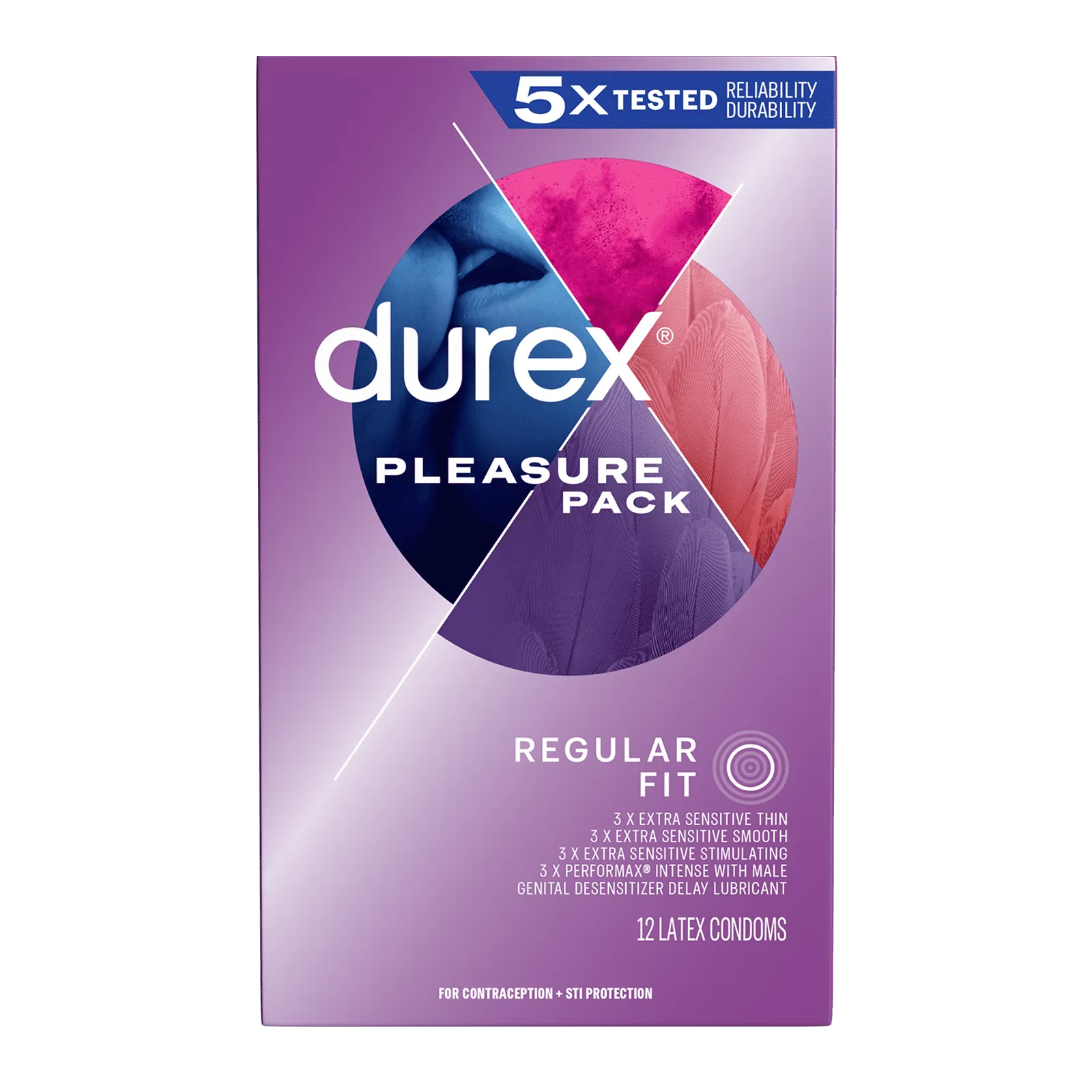Pleasure Pack Regular Fit Condoms