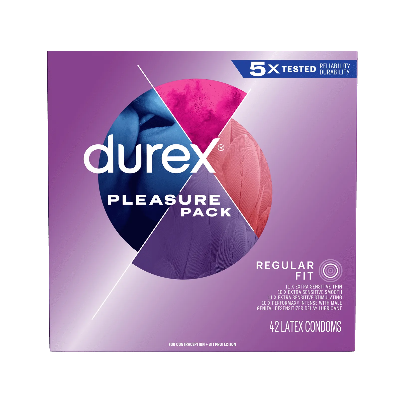 Pleasure Pack Regular Fit Condoms