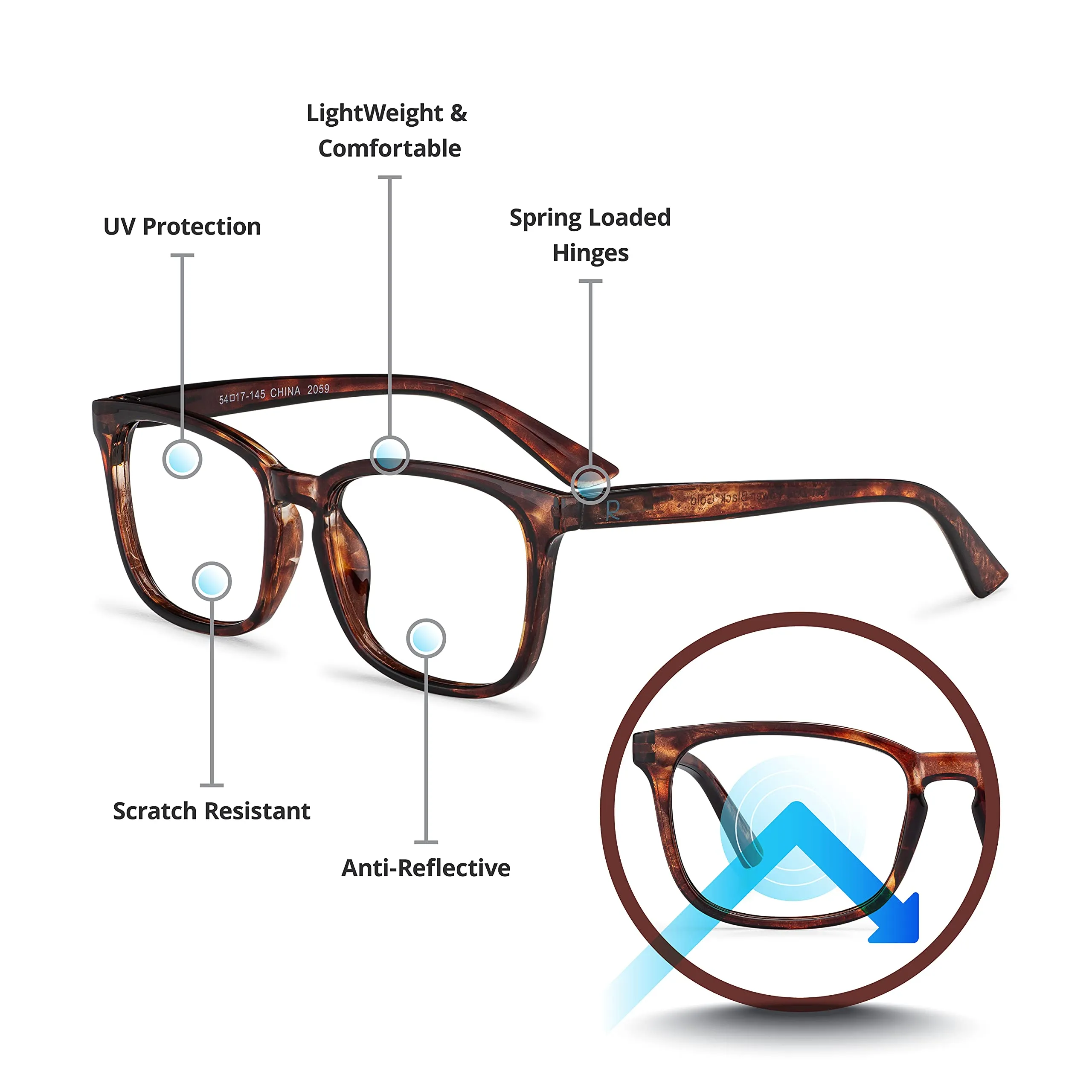 Readerest blue-light-blocking-reading-glasses-bourbon-tortoise-2-25-magnification