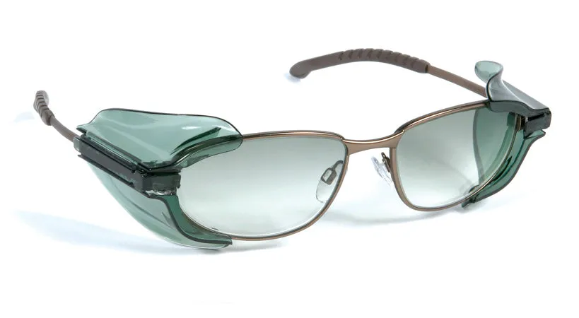 Safety Optical Service Combo Safepack Sunmate Universal Sideshields, Medium Sunglass Tint B27  10pairs, B53  10pairs