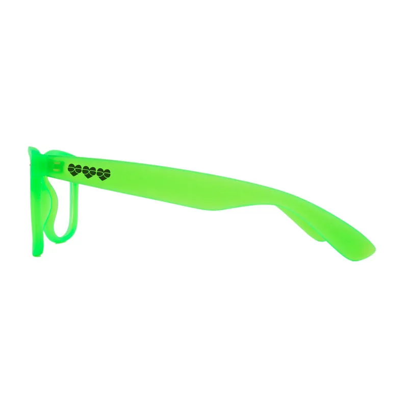 UV Reactive Green Diffraction Glasses