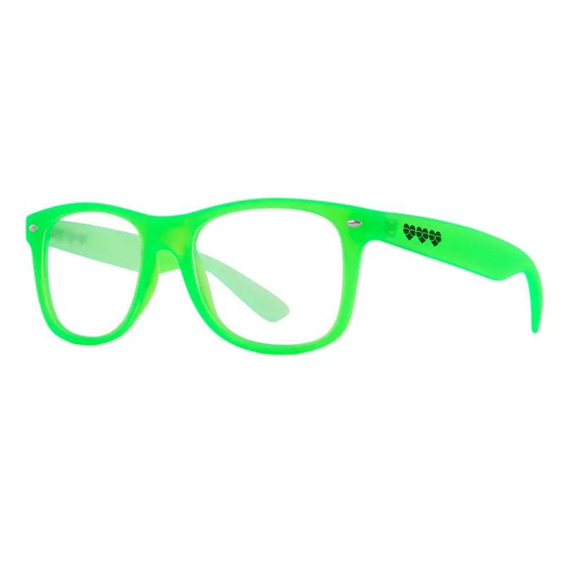UV Reactive Green Diffraction Glasses