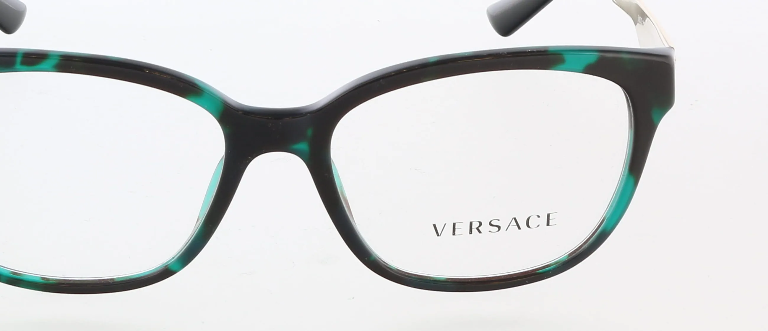 Versace VE3240 5076 Green Tortoise Cateye Optical Frames