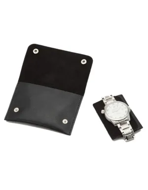 WOLF Wrap - Compact Watch Protector / Travel Case - Black