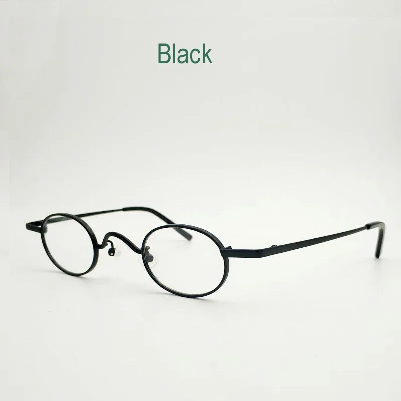 Yujo Unisex Oval Full Rim Reading Glasses Alloy Y026